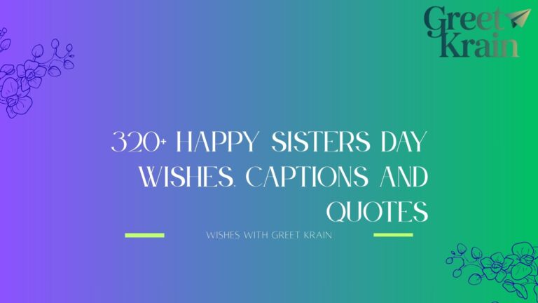 Sisters Day Wishes