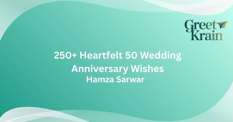 50 Wedding Anniversary Wishes