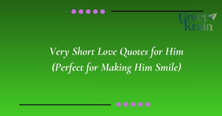 Short Love Quotes